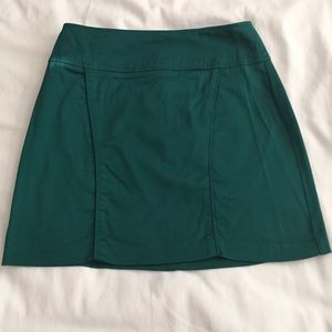 Teal skirt
